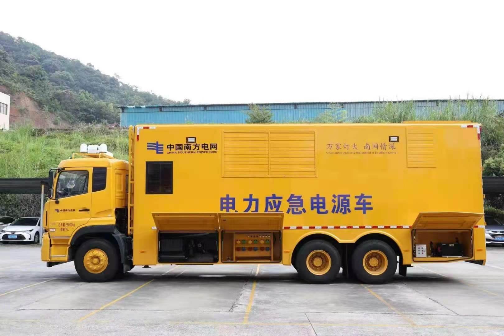 尉犁安康大型柴油发电机发电车UPS电源出租租赁